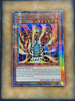 Yugioh Lava Golem RA01-EN001 Quarter Century Rare 1st Ed NM - Image 1