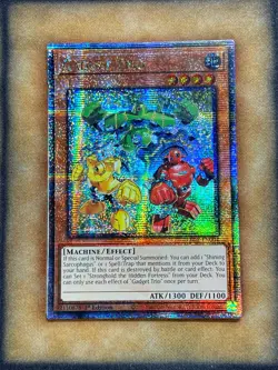Yugioh Gadget Trio LEDE-EN004 Quarter Century Rare 1st Ed NM - Image 1