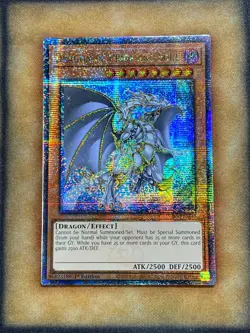 Yugioh Dragon of Pride Soul INFO-EN000 Quarter Century Rare 1st Ed NM - Image 1