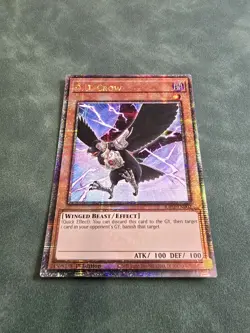 Yugioh D.D. Crow RA02-EN002 Quarter Century Rare 1st Ed NM - Image 2