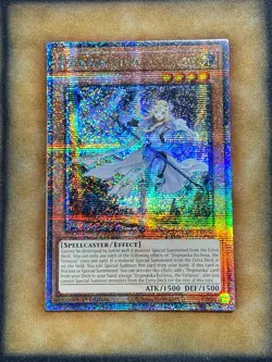 Yugioh Dogmatika Ecclesia, the Virtuous RA01-EN020 Quarter Century Rare 1st NM - Image 1