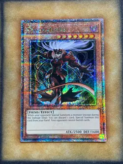 Yugioh Chaos Hunter RA02-EN007 Quarter Century Rare 1st Ed NM - Image 1