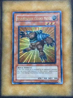 Yugioh Neo-Spacian Grand Mole STON-EN005 Ultimate Rare LP - Image 1