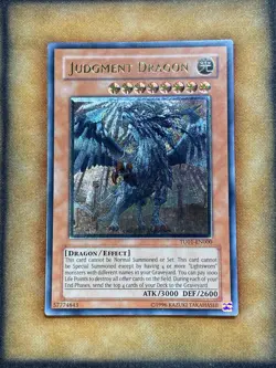 Yugioh Judgment Dragon TU01-EN000 Ultimate Rare EURO ENGLISH! LP - Image 1