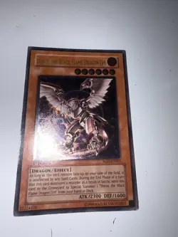 Yugioh Horus the Black Flame Dragon LV6 SOD-EN007 1st Edition Ultimate Rare Mp - Image 3
