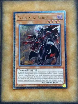 Yugioh Fallen of Albaz OP19-EN001 OP19-IT001 Ultimate Rare ITALIAN NM - Image 1