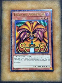 Yugioh Exodia the Forbidden One OP25-EN001 Ultimate Rare NM - Image 1