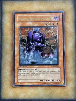 Yugioh Dekoichi the Battlechanted Locomotive RDS-EN032 Ultimate Rare 1st Ed NM - Image 1