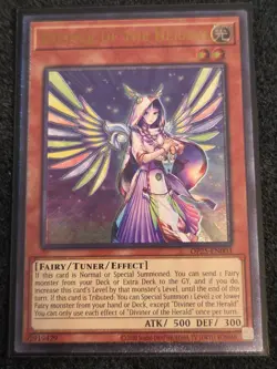Yugioh Diviner of the Herald OP25-EN003 Ultimate Rare NM - Image 1