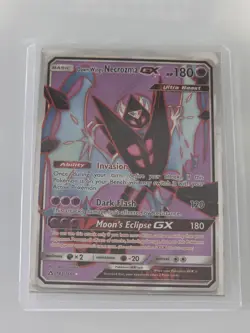 Dawn Wings Necrozma GX (Full Art) 143/156 Ultra Prism Holo Rare Pokemon Card NM - Image 1