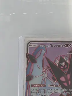 Dawn Wings Necrozma GX (Full Art) 143/156 Ultra Prism Holo Rare Pokemon Card NM - Image 5
