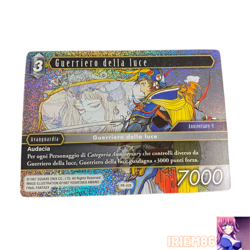 Warrior of Light PR-028 Final Fantasy Trading Card Game Square Enix Italian 1987 - Image 1