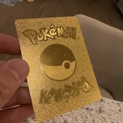 Pikachu Mega Rayquaza Gold Foil Pokemon Card - Image 2
