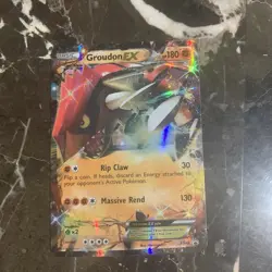 Groudon EX XY42 XY Promos Holo Pokemon Card Pokemon TCG - Image 1