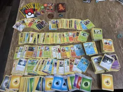 900+ Pokemon Card Lot Commons Uncommons Rares - Bonus Sleeves - Near Mint - Image 1