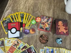900+ Pokemon Card Lot Commons Uncommons Rares - Bonus Sleeves - Near Mint - Image 2