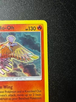Shining Ho-Oh SM70 - Sun & Moon Promo Shining Legends ETB Shiny Pokemon Card NM - Image 4