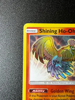 Shining Ho-Oh SM70 - Sun & Moon Promo Shining Legends ETB Shiny Pokemon Card NM - Image 5