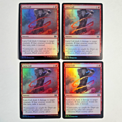 MTG Lava Coil (Double Masters 2022) 116/331 FOIL (NEAR MINT) (4X) - Image 1