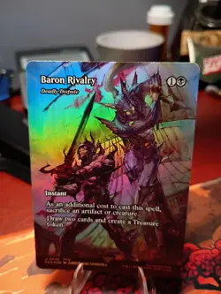 1x Baron Rivalry - Deadly Dispute, Foil, Final Fantasy, MTG NM - Image 1