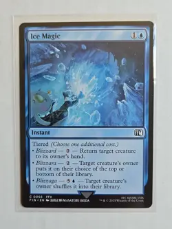 Ice Magic - Final Fantasy - NM - MTG Magic - Common - Instant - Image 1
