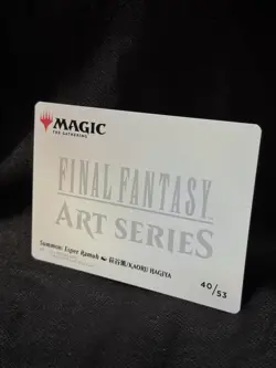 Summon: Esper Ramuh (Art Series) (40/53) Final Fantasy MTG Near Mint - Image 2