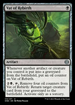Vat of Rebirth Light Play, English Magic the Gathering MTG Phyrexia: All Will Be - Image 1