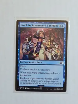 Stuck in Summoner's Sanctum - Final Fantasy - NM - MTG Magic - Common - Enchant - Image 1