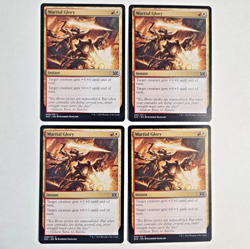 MTG Martial Glory (Double Masters 2022) 249/331 (NEAR MINT) (4X) - Image 1