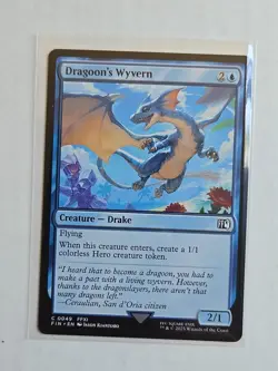 Dragoon's Wyvern - Final Fantasy - NM - MTG Magic - Common - Creature - Image 1
