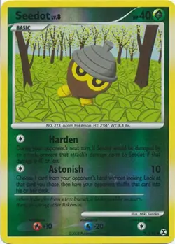 Seedot 78/111 Platinum Rising Rivals REVERSE HOLO MINT! Pokemon - Image 1