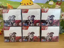 Pokemon Scarlet & Violet Destined Rivals Booster Box Factory SEALED in hand - Image 1