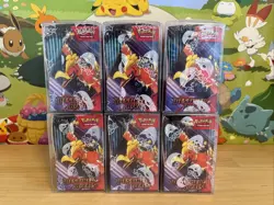 Pokemon Scarlet & Violet Destined Rivals Booster Box Factory SEALED in hand - Image 2