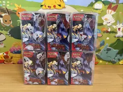 Pokemon Scarlet & Violet Destined Rivals Booster Box Factory SEALED in hand - Image 3