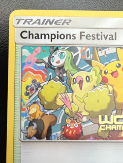 Pokemon Champions Festival SM148 World Championships 2018 Black Star Promo MP - Image 2