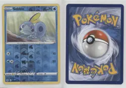 Sobble Reverse Foil Pokemon Sword & Shield #055 0cv - Image 3