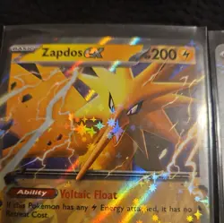 Electabuzz 125/165 Cosmos Holo + Zapdos ex SVP 049 NM SV 151 Promo Pokemon Set - Image 3