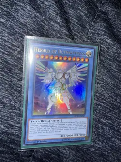 Yugioh Herald of Ultimateness NECH-EN045 Ultra Rare 1st Ed - Image 1