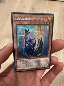 Yugioh Misprint Double Name Error Salamangreat Foxy MP19 NM - Image 1