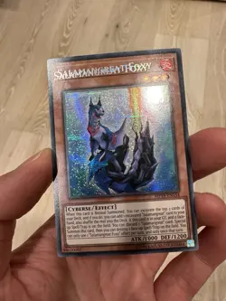 Yugioh Misprint Double Name Error Salamangreat Foxy MP19 NM - Image 3
