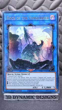 | Yugioh Rock of the Vanquisher WISU-EN022 1st Edition Ultra Rare NM/M 🔥 | - Image 1