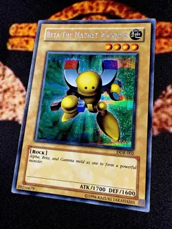 🔥YUGIOH • BETA THE MAGNET WARRIOR • PRISMATIC SECRET RARE • DOR-002 • VLP🔥 - Image 3