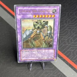 Yugioh! LP Elemental Hero Grand Neos - STON-EN035 - Ultra Rare - - Image 1