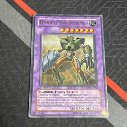 Yugioh! LP Elemental Hero Grand Neos - STON-EN035 - Ultra Rare - - Image 2
