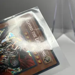 YUGIOH GILFORD THE LIGHTNING CT2-EN001 SECRET Damage - Image 3