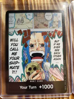 DON!! Card (Alternate Art) Kingdoms of Intrigue One Piece Card Game NM OP04 - Image 1