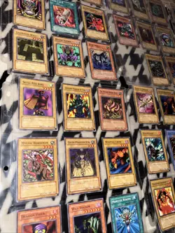 Yugioh TCG Binder Pages Card Collection Lot Old School Vintage Lot - Image 3