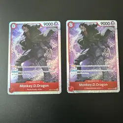 X2 Monkey.D.Dragon OP07-015 - 500 Years in the Future - One Piece Card Game TCG - Image 1