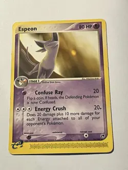 Espeon Pokemon Card - Confuse Ray & Energy Crush Abilities - Image 1