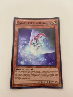 WSUP-EN009 Galaxy-Eyes Cloudragon Super Rare 1st Edition NM Yu-Gi-Oh! Card - Image 1